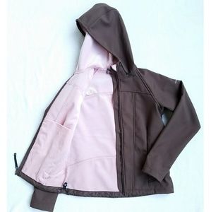 Columbia Convert Brown Jacket Small soft shell